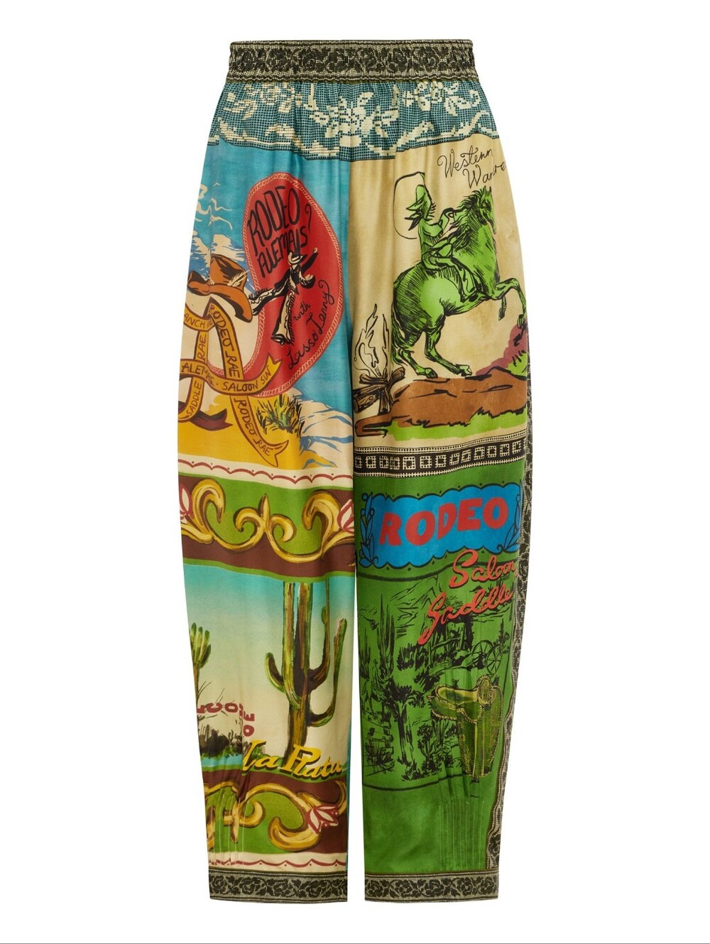 Alemais ace tapered silk pant US 4